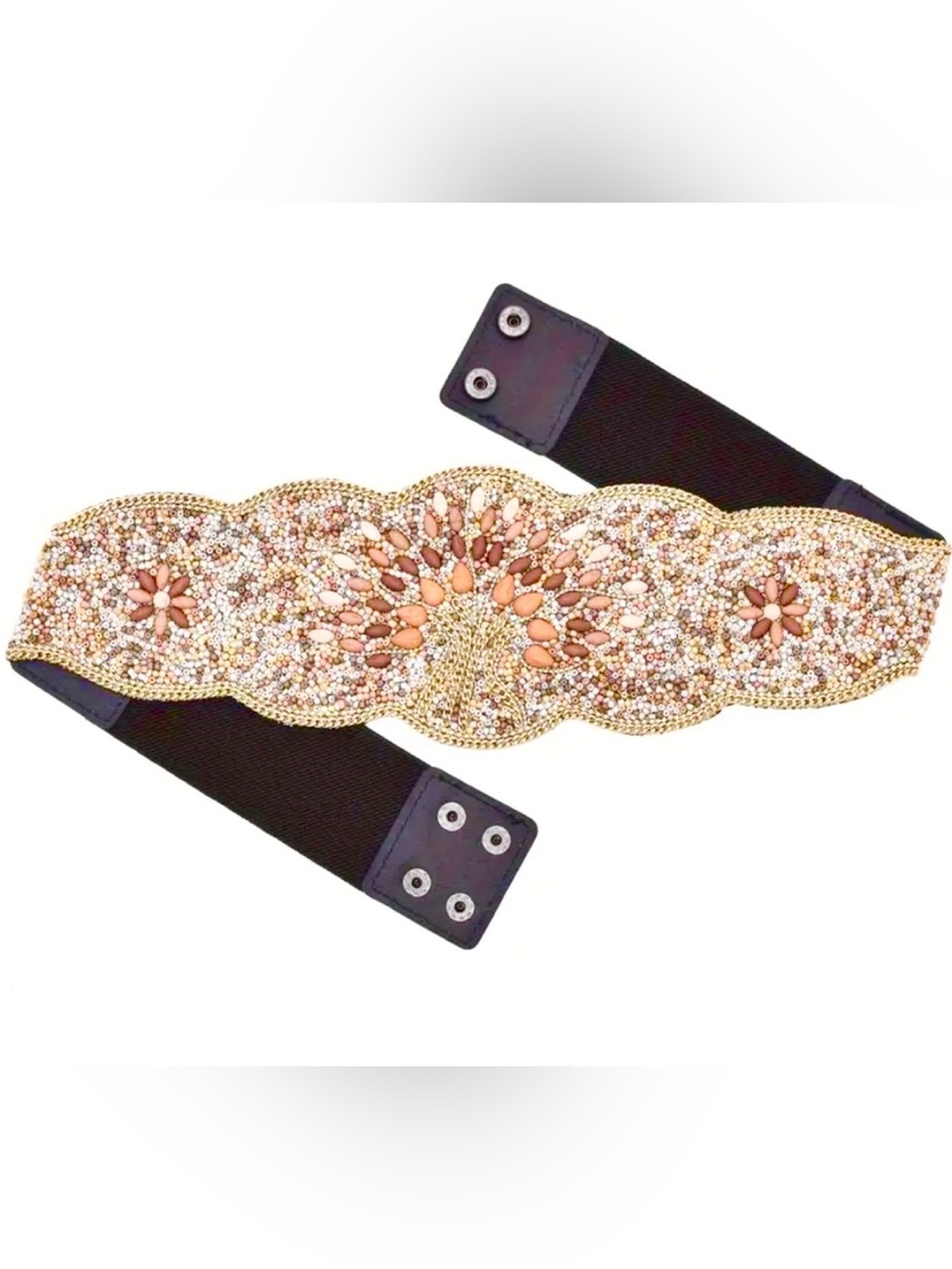 NEW Boho Beaded Elastic Belt